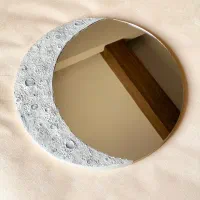 آینه دیواری بزرگ طرح ماه ۴۰ سانتی متر