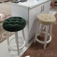 صندلی اپن کانتر چوبی مدل چستر مینی‌مال