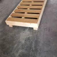 کفی تخت یکنفره تمام چوب