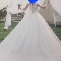 لباس عروس سنگ دوزی شده