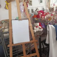 سه پایه نقاشی سه پایه بوم چوبی