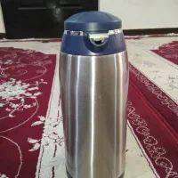 فلاکس استیل ۲ لیتری سالم وتمیز درحد نو