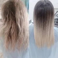 کراتین و پروتوئین مو فقط هزینه مواد