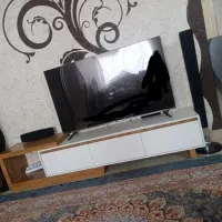 میزتلویزیون هایگلاس