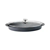 تابه مرغ و ماهی گرانیتی سایز 42 طرح ایتالیا B