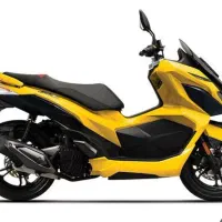 موتور sym gt200 زرد رنگ مدل 1403