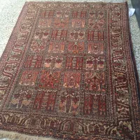 فرش دست بافت خشتی چالشتری رنگ گیاهی