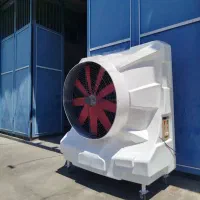 کولر پرتابل صنعتی آکسیال/bldc/فایبرگلس/400تا800متر