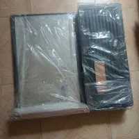 روشویی باکسی آینه دار رنگ مشکی و چوب قیمت پایین