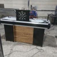 میز چک اوت 6040 طرح چوب نو