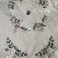 روتختی روباندوزی شیک و زیبا دونفره