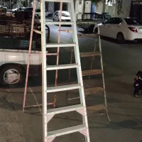 نردبان تاشواهنی آلومینیومی فروخته شده