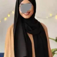 هد شال ضربدری مشکی نو