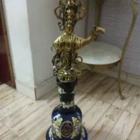 قلیان برنجی طرح شتر و فرشته