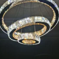 لوستر مدرن سه حلقه