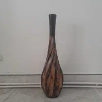 گلدان چوبی