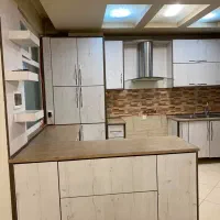 کابینت دست دوم در حد نو با هود و سینک