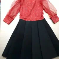 لباس دخترانه مجلسی در حد نو