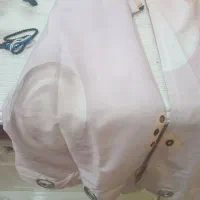 پرده سهمتری دوخته شده