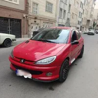 ۲۰۶ تیپ ۳ مدل ۸۵ فول لوازم   بی رنگ شاسی سالم