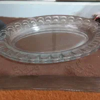 دیس بیضی بولوت بلور اصفهان در حد نو