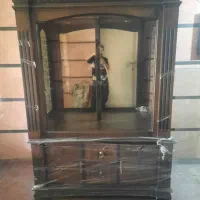 ویترین بزرگ چوب راش