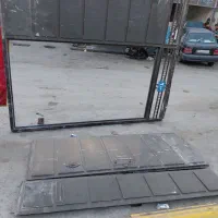 درب اهنی حیاط قدیم