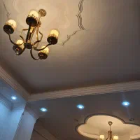 لوستر|لوستر و چراغ آویز|بهارستان, |دیوار