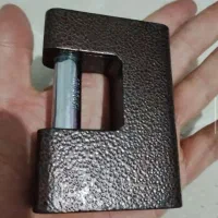 قفل کتابی عتیقه  قدیمی درجه یک سنگین