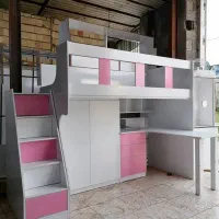 تخت دوطبقه مجموعه کامل