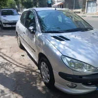 پژو ۲۰۶ تیپ ۶ موتور tu5 دارای خیلی آبشن خارجی