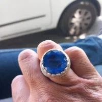 انگشتر توپازآبی لندن