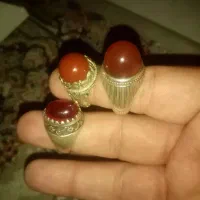 انگشتره نقره بانگین عقیق