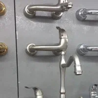 دست کامل شیرآلات کسری مدل کاسپین استیل مات