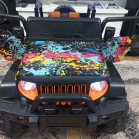 ماشین شارژی Jeep پنج موتوره شیک باطری نو گهواره ای