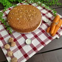 کیک هویج گردو کافی شاپی خونگی