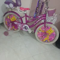 دوچرخه دخترانه سایز۱۶ و۲۰ درحد نونو نو