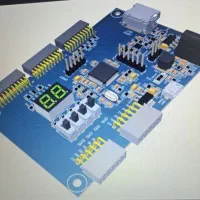 برد توسعه FPGA زینک 7010 به همراه داتر برد