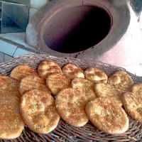 فتیر باشیر محلی آرد کامل( ماخودمون گندم آردمیکنیم)