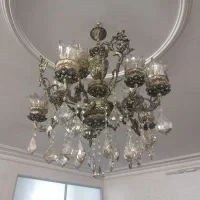 لوستر برنز 5 شاخه دو تایی