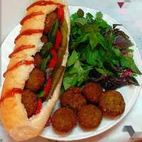 غذای خونگی فلافل و بندری خونگی