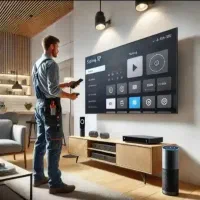 نصب و تنظیم و ارائه خدمات تلویزیون ..