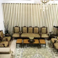 مبل استیل و غذاخوری ۸ نفره مبل راحتی فرش گلدان