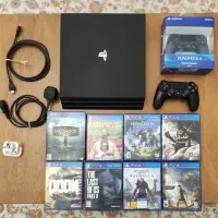 ps4 pro در حد نو با بازی