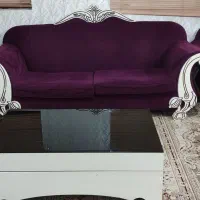 مبل 7نفره راحتی همراه میز چرخشی