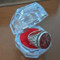 انگشتر عقیق سرخ یمنی