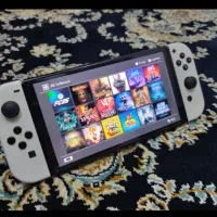 nintendo OLED نینتندو سوئیچ اولد سفید