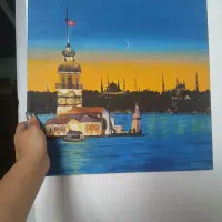 تابلوی برج دختر استانبول