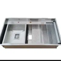 سینک باکسی لوکس 104 سانتی نو استیل ضد زنگ