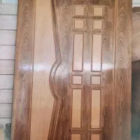 درب چوبی داخلی خانه